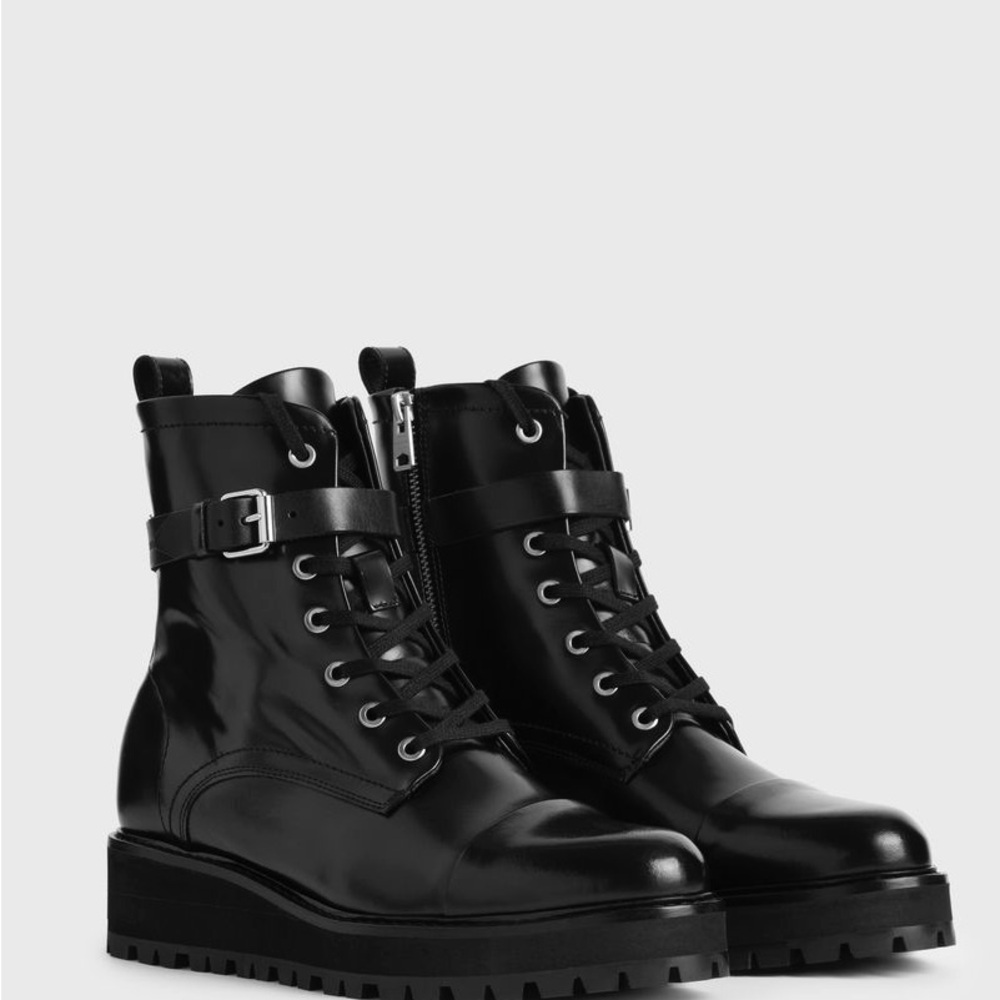 AllSaints Donita Wedge Boots